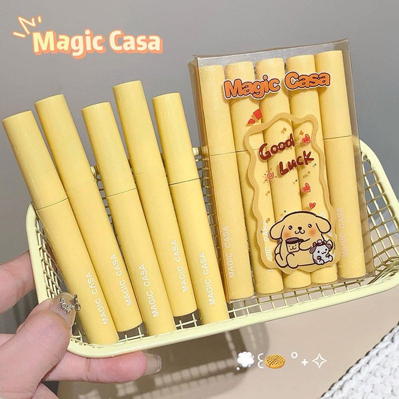 Five-piece set: Velvet lip gloss, matte finish, long-lasting and transfer-proof lipstick